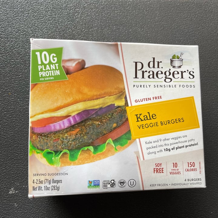 photo of Dr. Praeger's Kale Veggie Burgers shared by @paologemma on  08 Apr 2024 - review