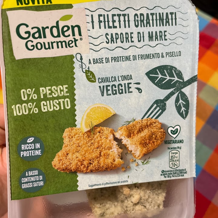 photo of Garden Gourmet i filetti gratinati sapore di mare shared by @daveramone on  17 Dec 2023 - review