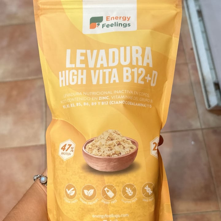 photo of Energy Feelings Levadura Nutricional High Vita B shared by @gatinhozen on  22 Jul 2025 - review