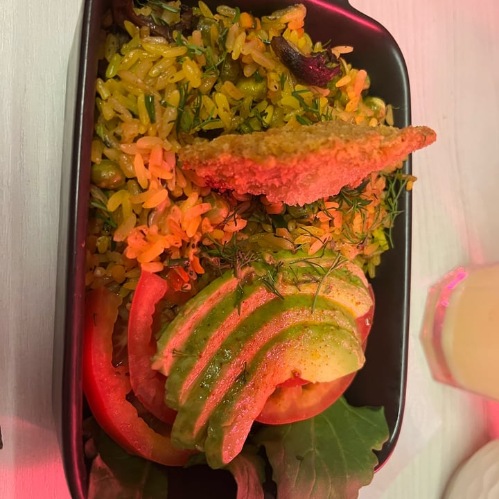 photo of Pura Vida veggie and vegan Paella - menú del día shared by @stephanymp on  16 Dec 2024 - review