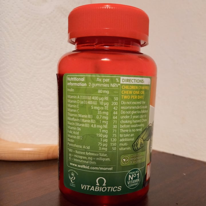 photo of Vitabiotics Wellkid Marvel Multi-vits shared by @chalchihut on  08 Sep 2025 - review