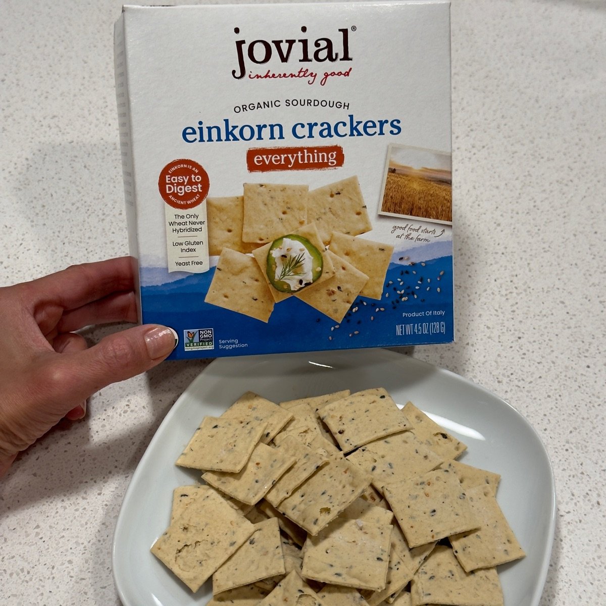 Jovial Everything Einkorn Crackers Reviews abillion