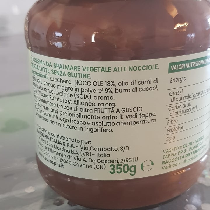 photo of Amo Essere Veg crema spalmabile alle nocciole shared by @veroveronica on  02 Jul 2024 - review
