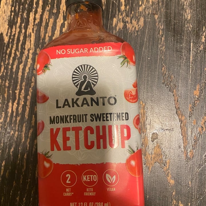 photo of Lakanto monkfruit sweetened ketchup shared by @friendlyvegan on  02 Oct 2024 - review