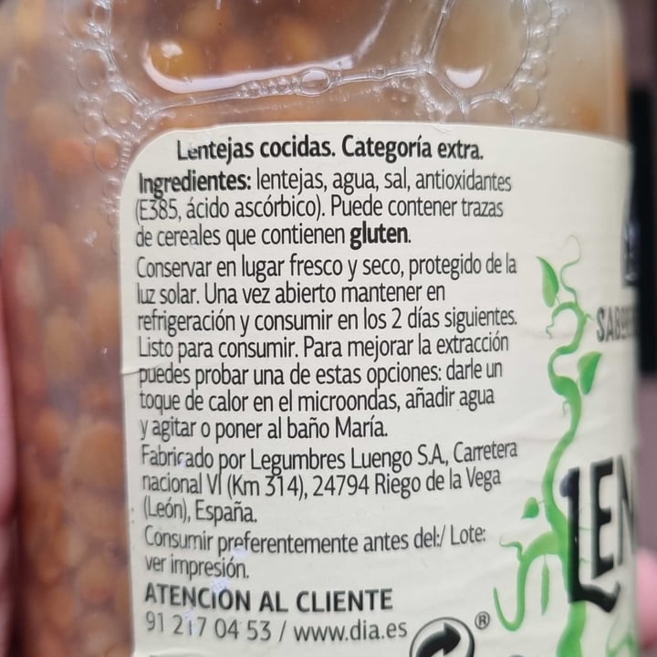 photo of Vegecampo Lentejas shared by @amparodegata on  04 Sep 2023 - review