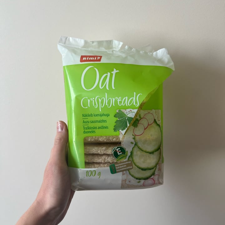 photo of Rimi oat crispbreads shared by @paisi on  02 Oct 2023 - review