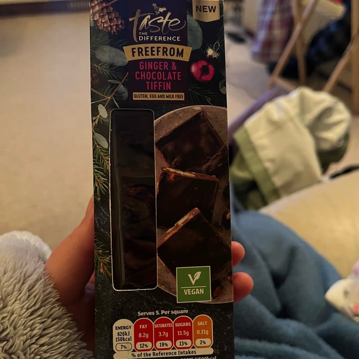 photo of Sainsbury’s Taste The Difference Ginger and Chocolate Tiffin - free from shared by @eilidhm on  03 May 2024 - review