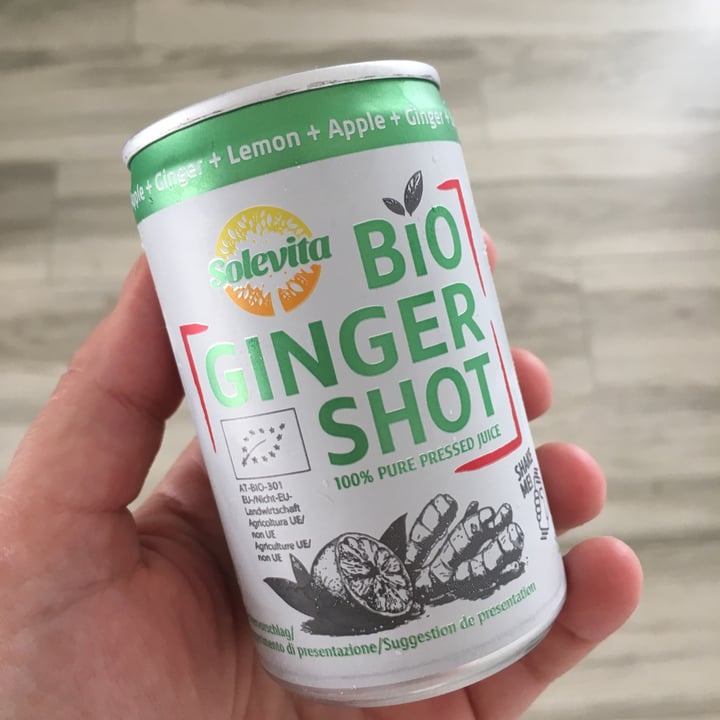 photo of Solevita Bio ginger shot shared by @cripardo on  31 Aug 2023 - review