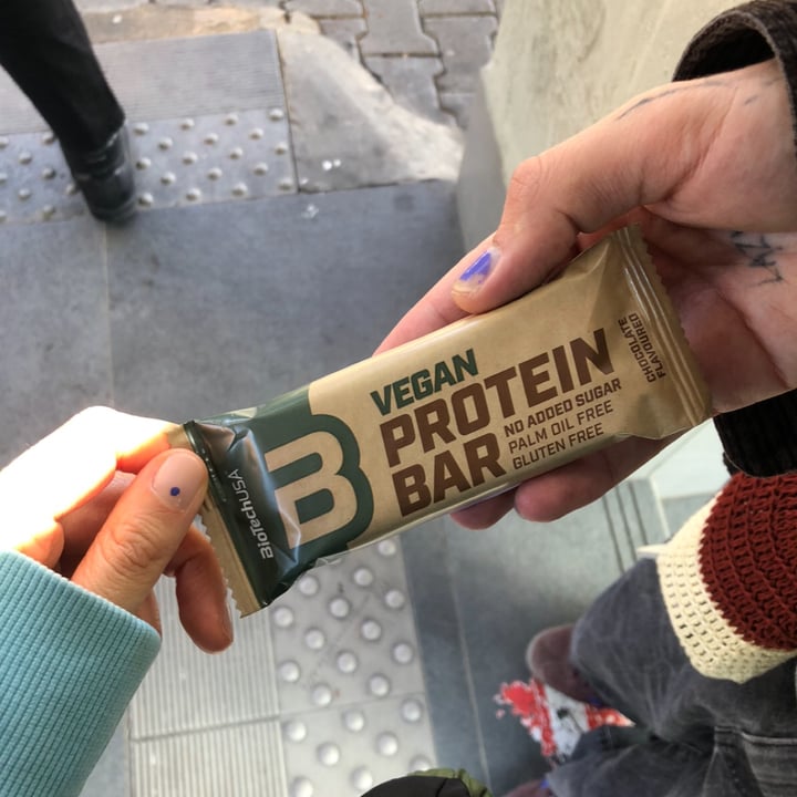 photo of BioTechUSA Protein bar chocolate shared by @frappa on  02 Jan 2024 - review