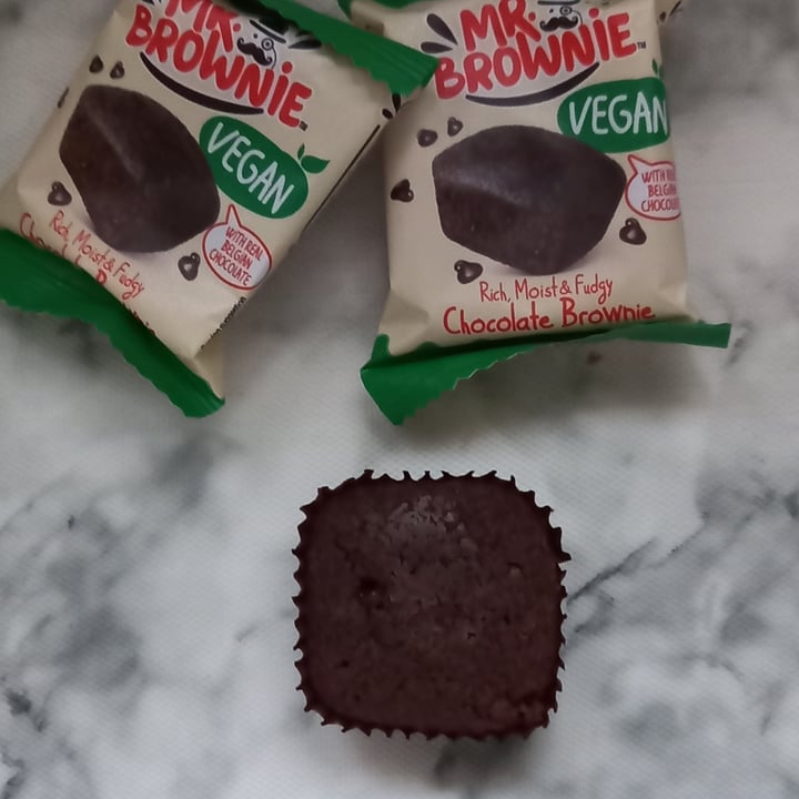 photo of Mr. Brownie Chocolate Brownies Vegan shared by @animalsvoices on  03 Nov 2023 - review