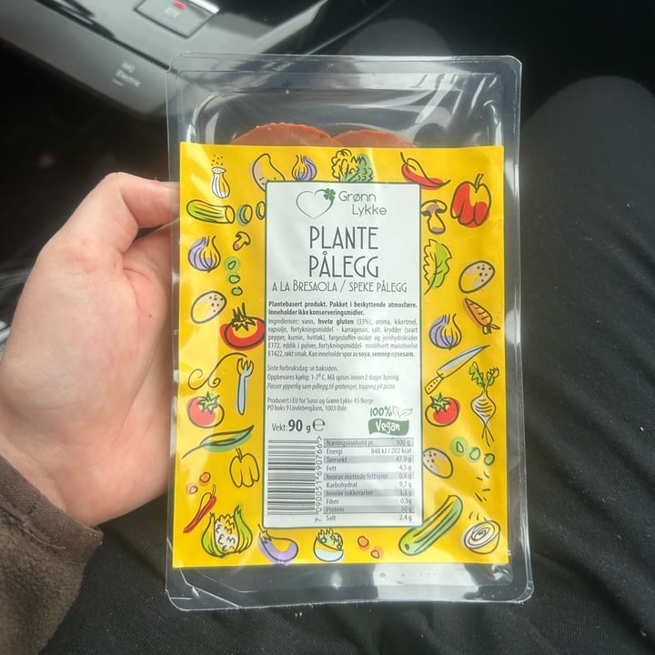 photo of Grønn Lykke Plante Pålegg shared by @helena12345 on  07 Oct 2025 - review