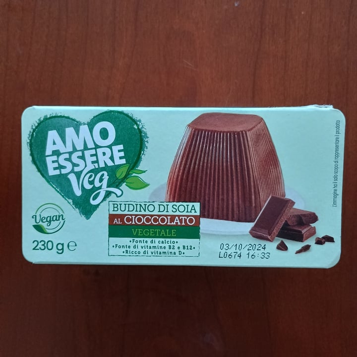 photo of Amo Essere Veg budino di soia al cioccolato shared by @themaxxd on  12 Apr 2024 - review