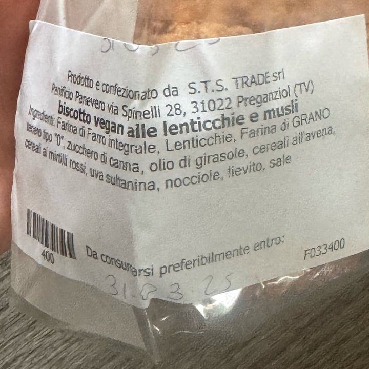 photo of Panevero biscotti vegani shared by @giorgiamk on  01 Mar 2025 - review