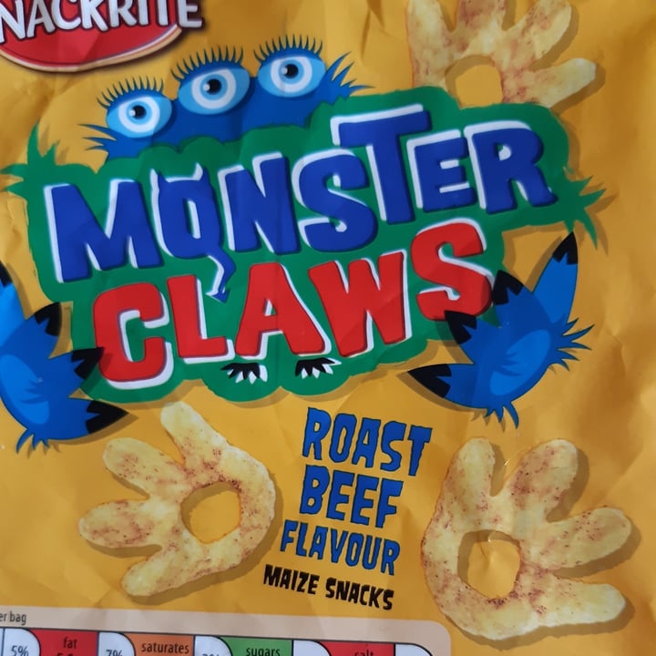 photo of Snaktastic Roast Beef Monster Claws shared by @welovenature on  07 Jan 2024 - review