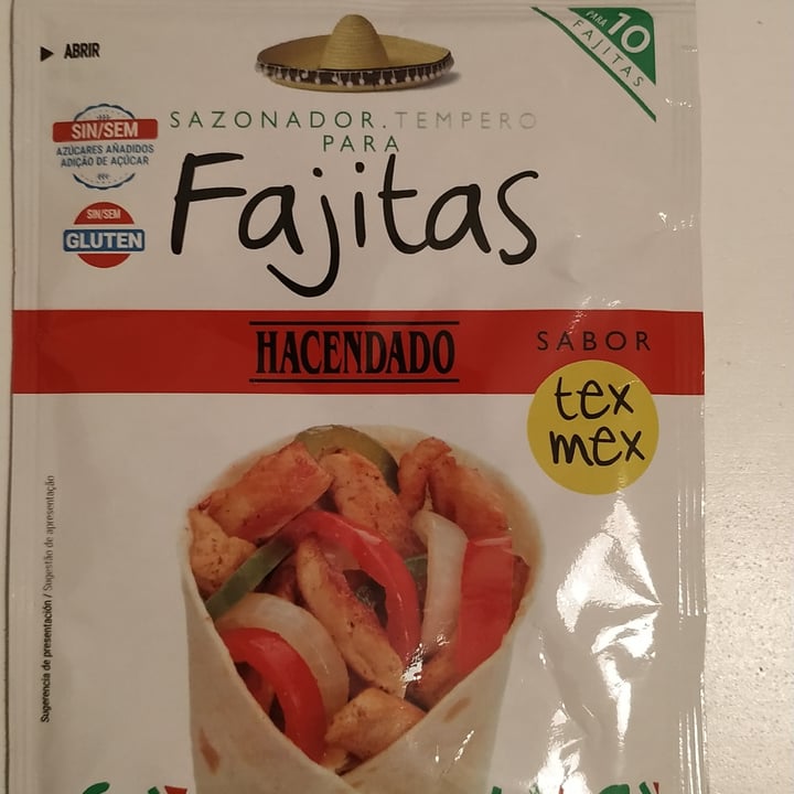 photo of Hacendado Sazonador de fajitas shared by @tomatoandpotatovegan on  01 Sep 2023 - review