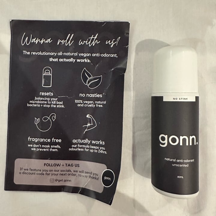 photo of gonn. Natural Anti-odorant shared by @reshmikhan on  10 May 2024 - review