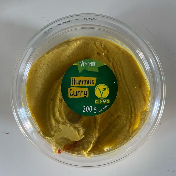 photo of Vemondo Hummus Curry shared by @delikopp on  02 Apr 2024 - review