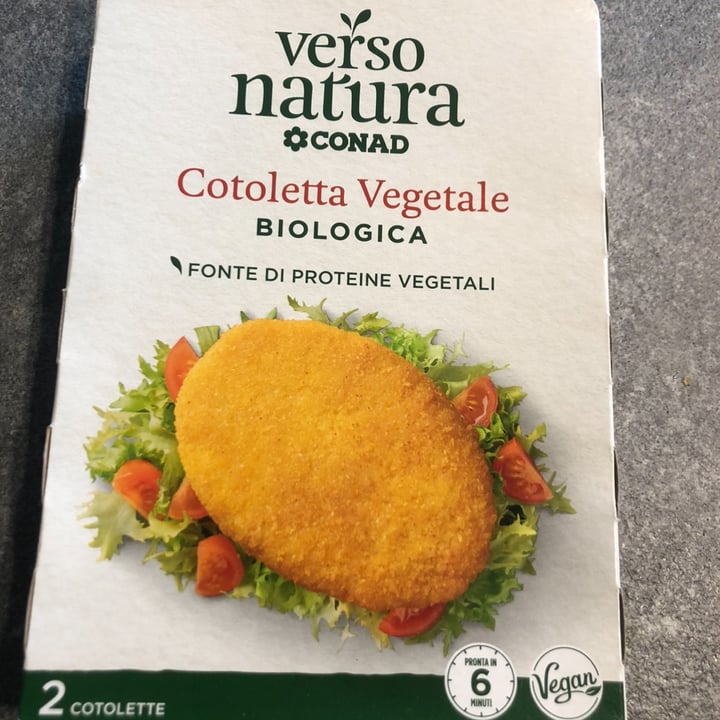 photo of Conad Cotoletta vegetale shared by @giusimorra on  01 Jan 2024 - review