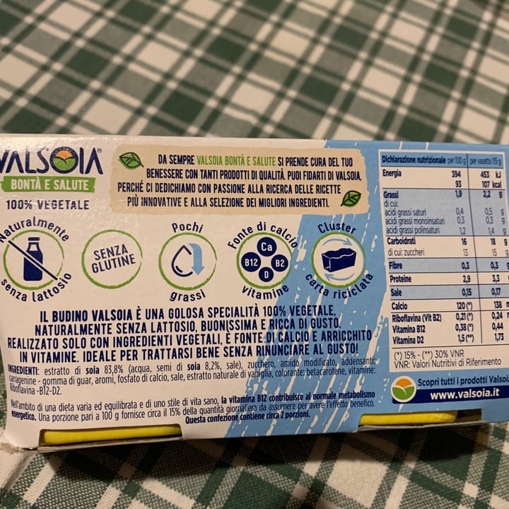 photo of Valsoia La Crème Gusto Vaniglia shared by @vitti on  25 Aug 2025 - review