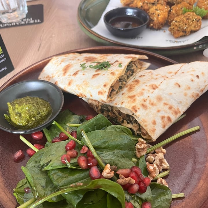 photo of The Dempsey Project Red Curry Tempeh Quesadilla shared by @proudcheetah on  09 Apr 2024 - review