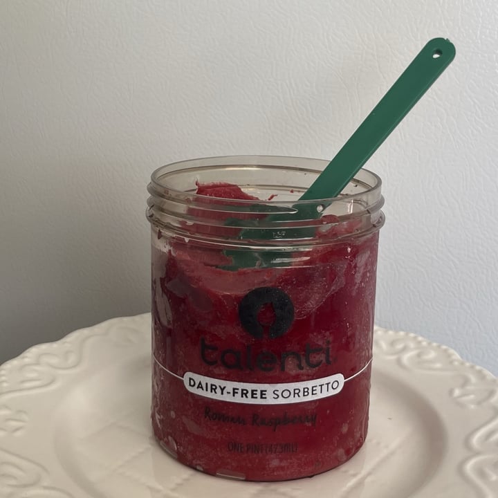 photo of Talenti Gelato Dairy Free Roman Raspberry Sorbetto shared by @sweetdoe37 on  02 Aug 2025 - review