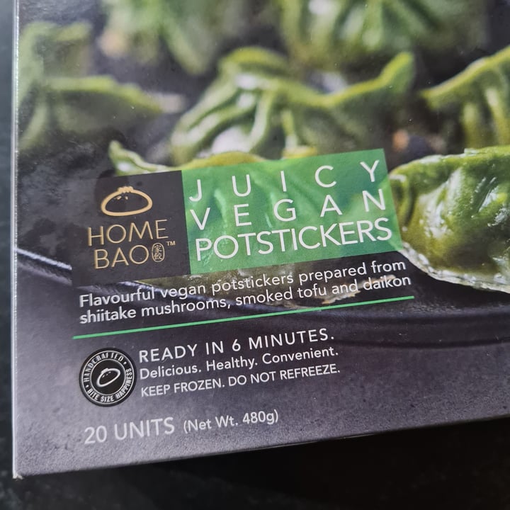 photo of Home Bao Juicy vegan potstickers shared by @veronicagroen on  25 Sep 2024 - review