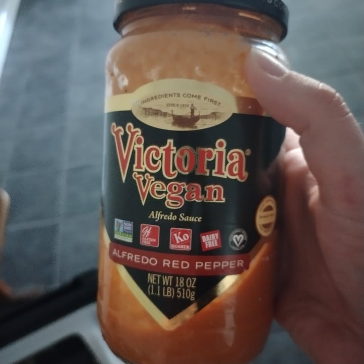 photo of Victoria Vegan Alfredo red pepper shared by @kess on  21 Jun 2024 - review