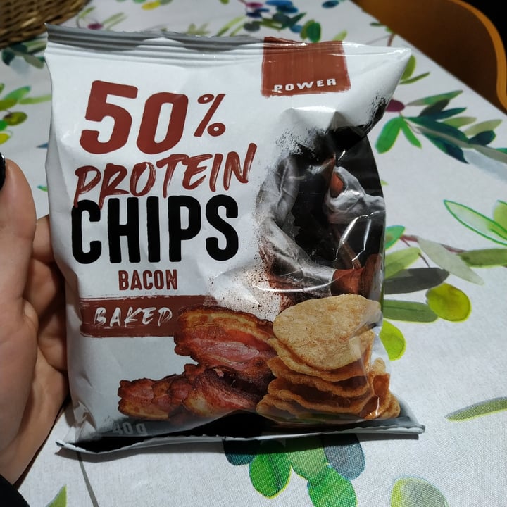 photo of Power 50% protein chips bacon shared by @valepav on  20 Apr 2024 - review