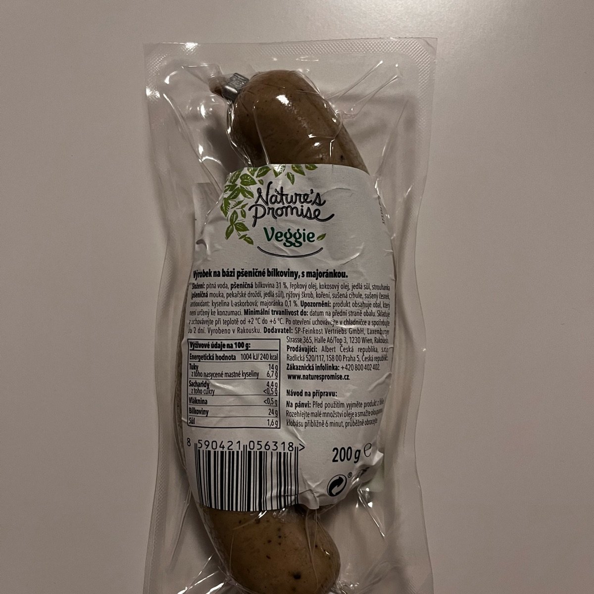 vegan sausage from Nature's Promise - Vegan Product Reviews & Ratings ...