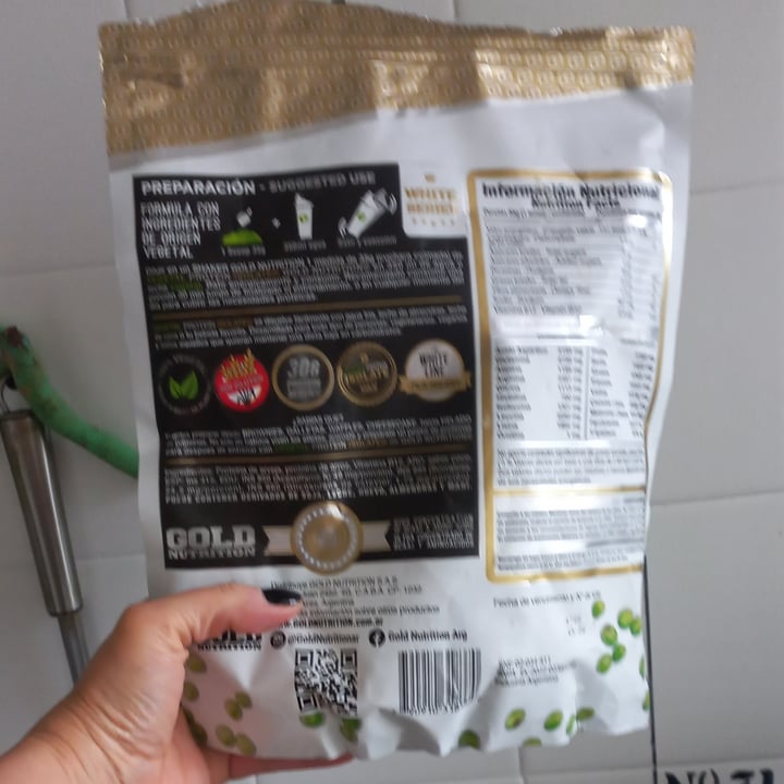 photo of Gold nutrition Vegetal Protein Isolate shared by @vforvegan on  20 Sep 2025 - review
