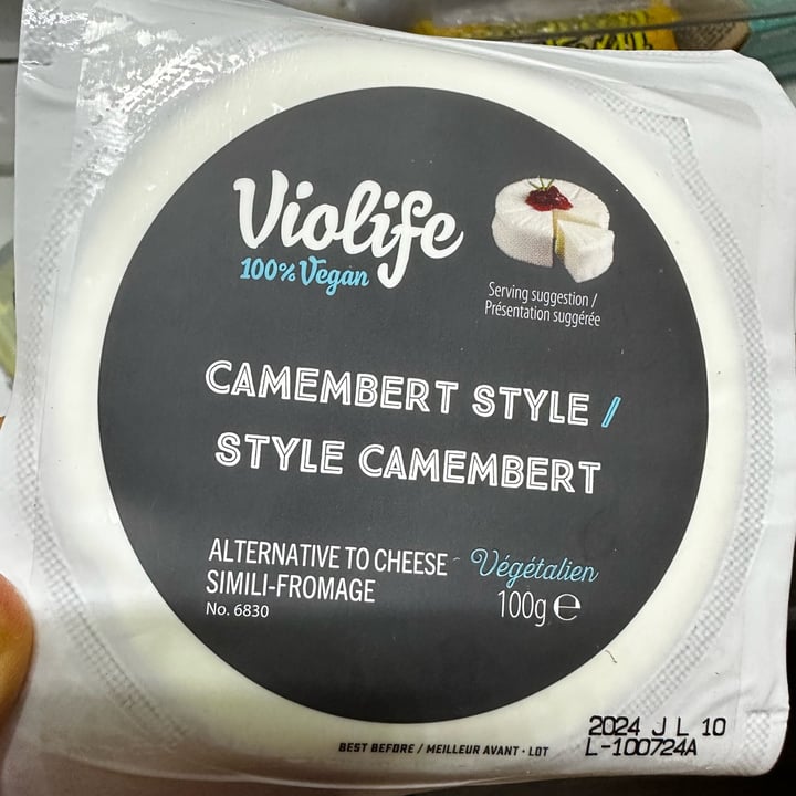 photo of Violife Camembert Style shared by @veganmika on  11 Dec 2023 - review
