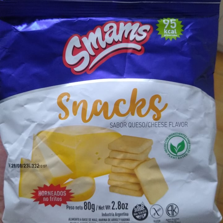 photo of smams Snacks sabor Queso shared by @silviov on  08 Sep 2023 - review