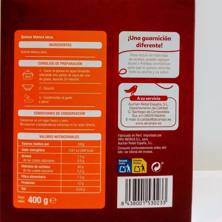 photo of Auchan Quinoa shared by @troosti on  23 Mar 2024 - review