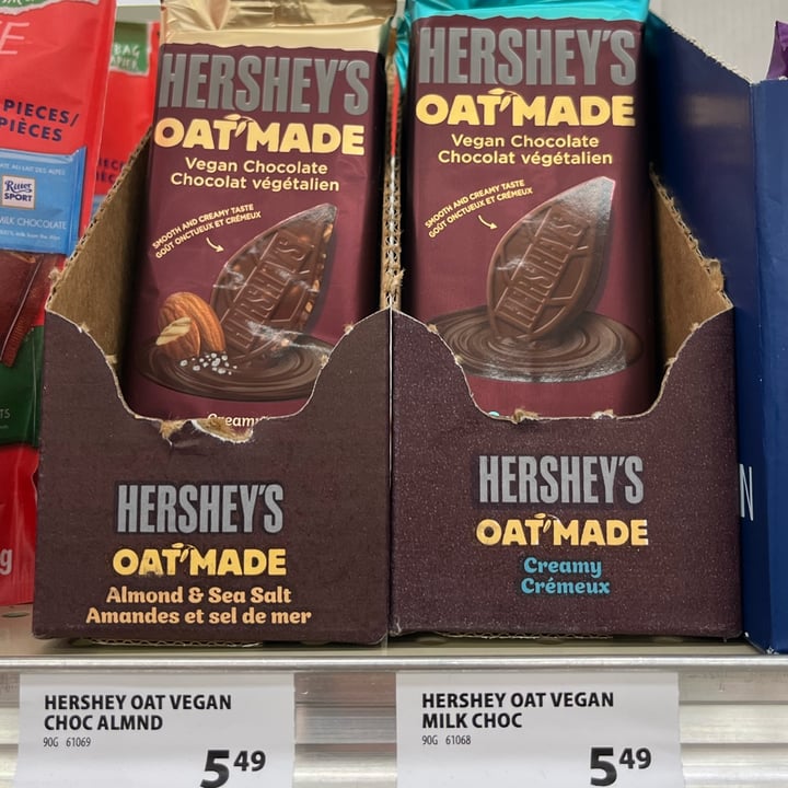 photo of Hershey's Oat Made Creamy shared by @ecoveg on  30 Oct 2023 - review