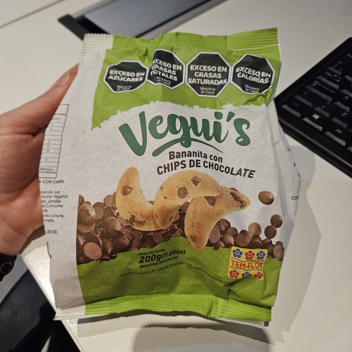 photo of vegui's Bananita Con Chips De Chocolate shared by @aldyflorent on  31 Jul 2025 - review
