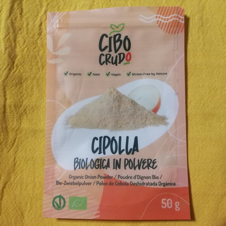 photo of CiboCrudo Cipolla in polvere shared by @markmv75 on  03 Apr 2024 - review