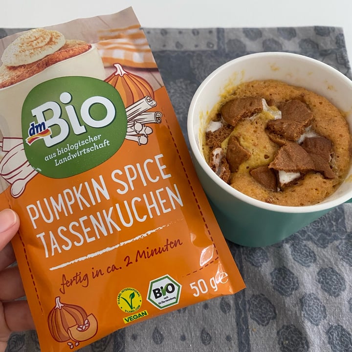 photo of Dm pumpkin spice tassenkuchen shared by @sfiziboom on  15 Oct 2023 - review