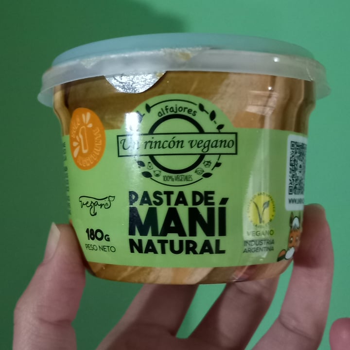 photo of Un Rincón Vegano Pasta de Maní Natural shared by @-fa on  22 Jan 2024 - review