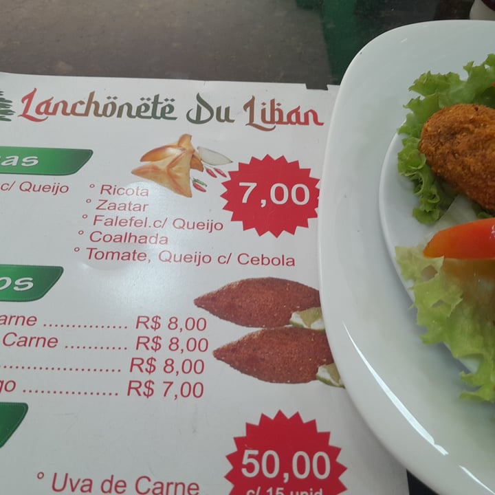 photo of Lanchonte Du Liban Porção de Falafel shared by @fecavaliere on  18 May 2024 - review