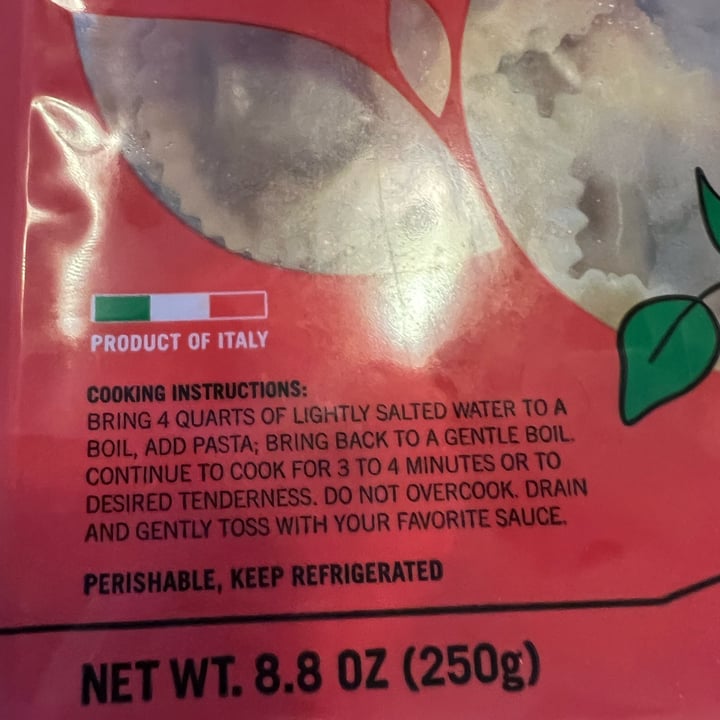 photo of Trader Joe's Vegan Italian Bolognese Ravioli shared by @allycat38 on  27 Sep 2023 - review
