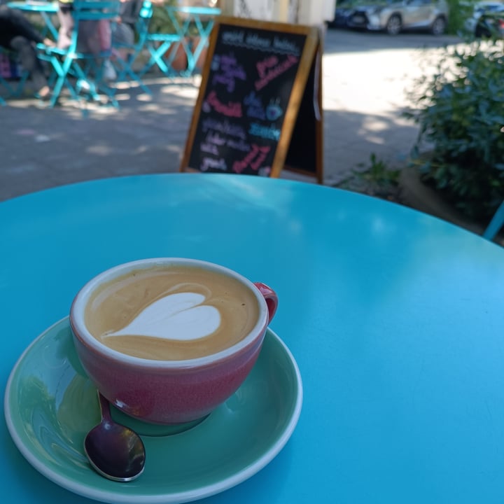 photo of KORNÉL galéria I bolt I kávézó cappuccino shared by @flowvegan on  16 Jun 2024 - review