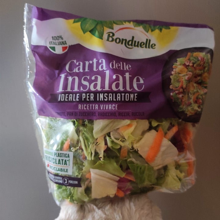 photo of Bonduelle Carta Delle Insalate - Ricetta Vivace shared by @scatolettadiceci on  29 Feb 2024 - review