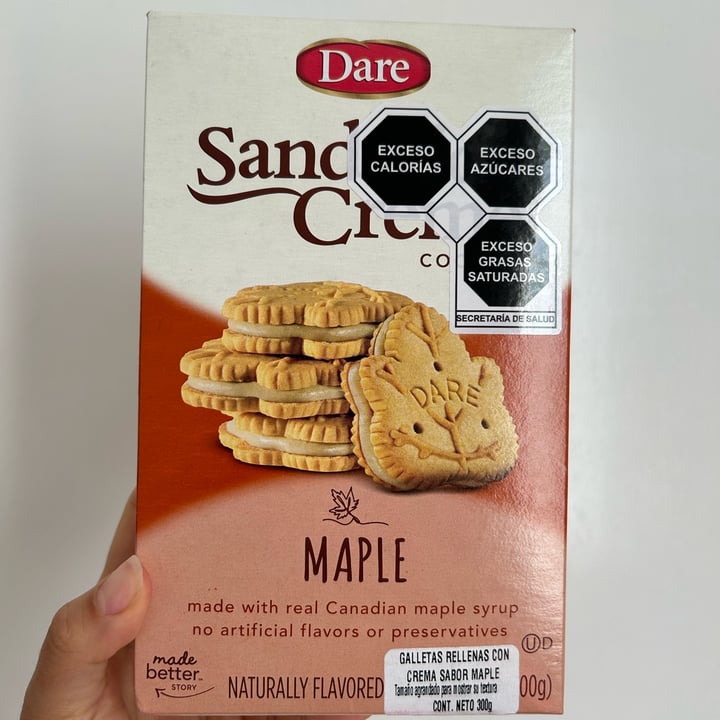 photo of Dare Biscuits Crème à l'érable shared by @zullybee on  13 Jan 2024 - review