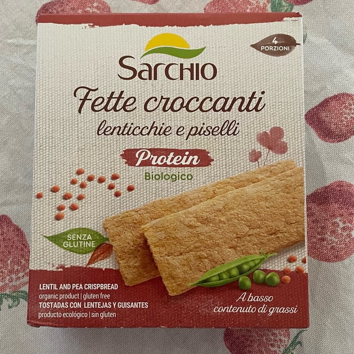 photo of Sarchio Fette croccanti lenticchie e piselli shared by @antonellaboschi on  16 Sep 2023 - review