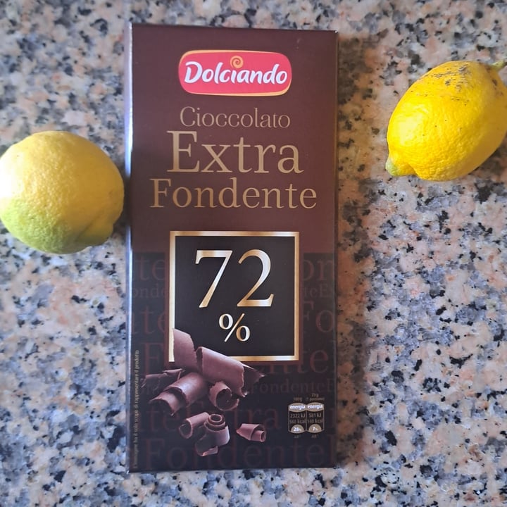 photo of Dolciando Cioccolato extra fondente 72% shared by @vegantizi on  11 May 2024 - review
