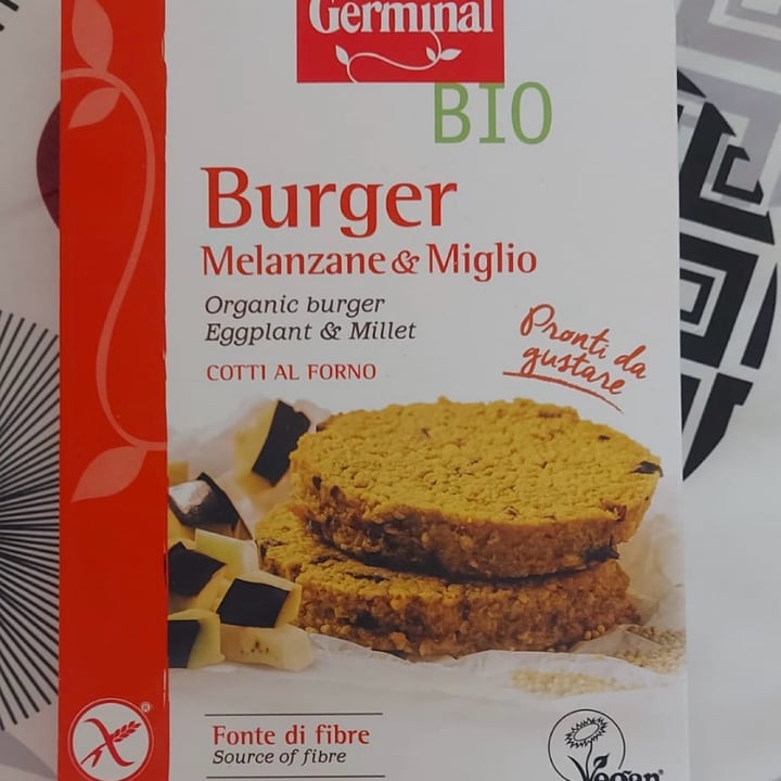 photo of Germinal Bio Burger melanzane e miglio shared by @martyveg9 on  03 Jul 2025 - review
