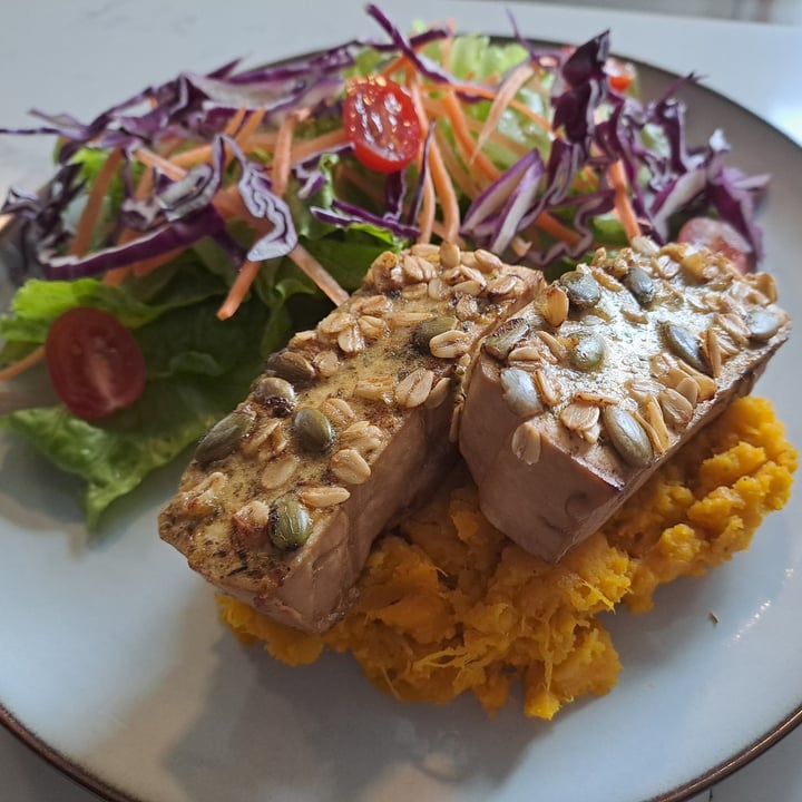 photo of The Plant Food Miso Butter Tofu Steak w Mashed Pumpkin shared by @leafy on  25 Nov 2024 - review