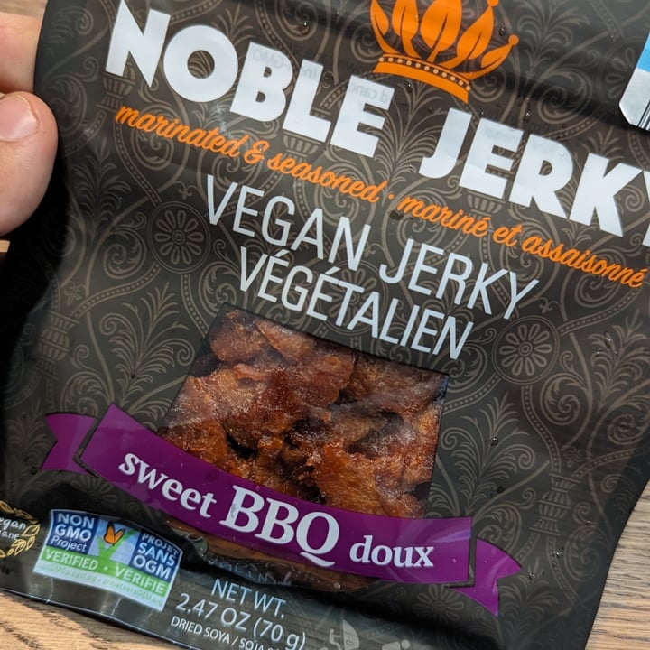 photo of Noble Jerky Vegan Jerky BBQ shared by @john-veg93 on  08 Jun 2024 - review