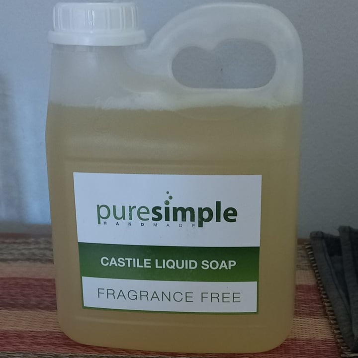 photo of Pure and simple Castile Liquid Soap - Fragrance Free shared by @ronelle on  20 Jul 2024 - review