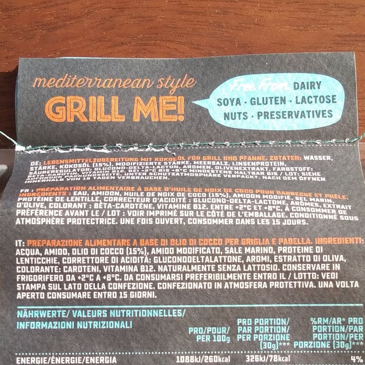 photo of Violife Mediterranean Style - Grill me shared by @manoveg on  11 Nov 2023 - review
